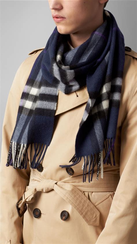 burberry blue cashmere scarf|burberry cashmere check scarf price.